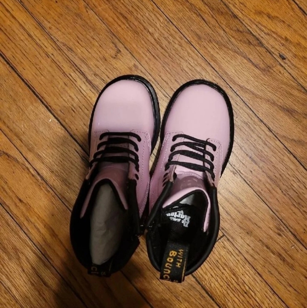 Toddlers Pink Doc Martens